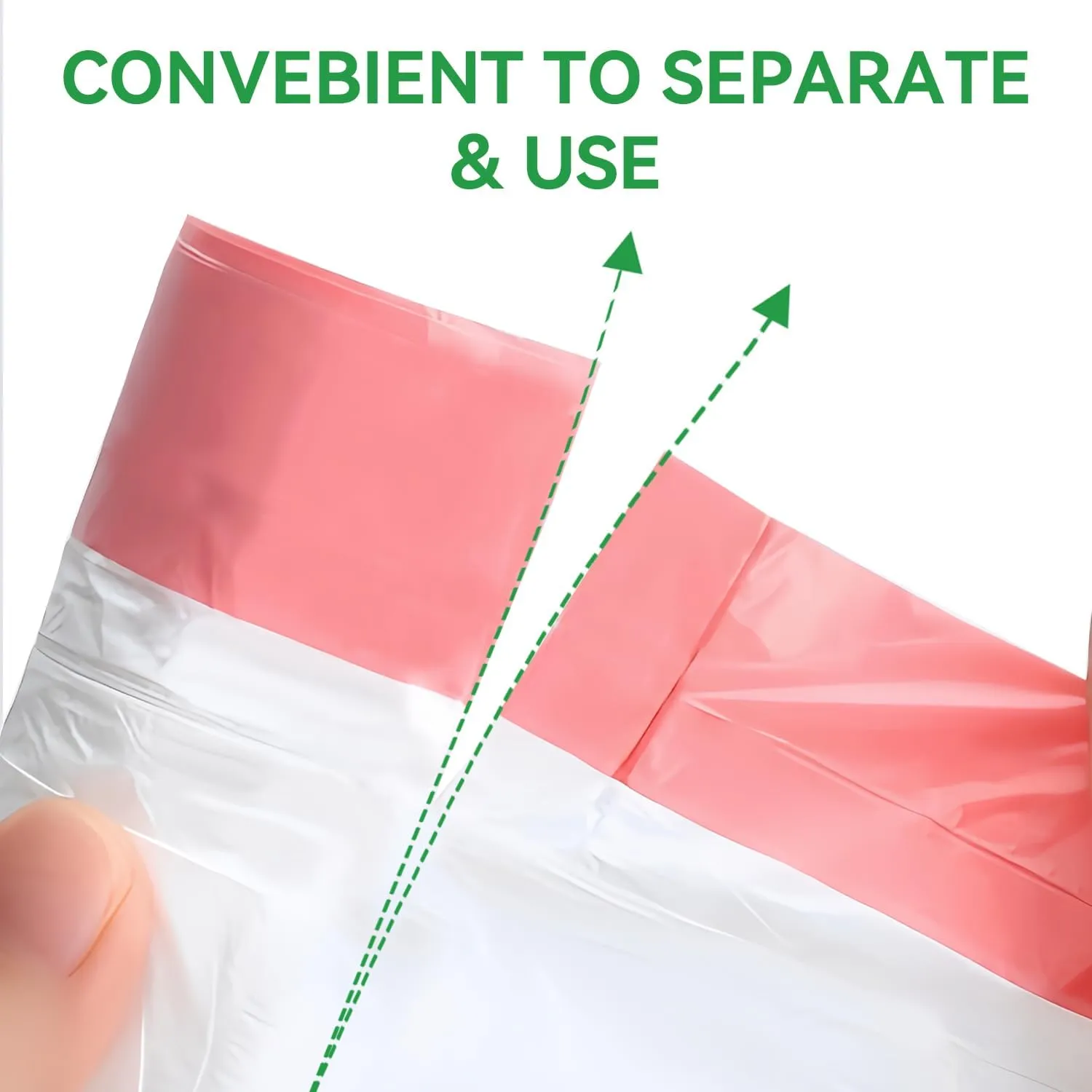 1.2 Gallon Small Trash Bags Drawstring, Mini Garbage Bags, 88 Count, 1.14Mil Thickness, 3.8g/pcs, 38 * 41cm, Unscented, Clear