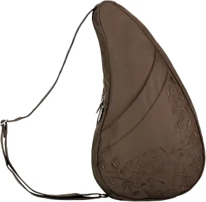 AmeriBag 17" Microfiber Love My Life Crossbody Sling Healthy Back Bag