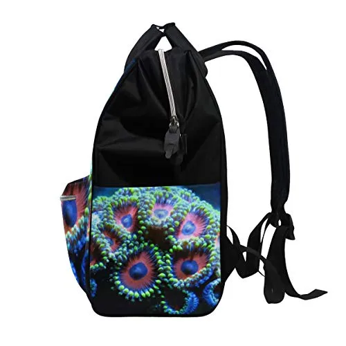 Backpack Coral Beauty Mens Laptop Backpacks Shoulder Hiking Daypack