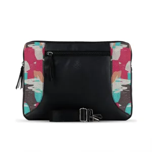 Black Mixed Laptop Sleeve Brighter Art