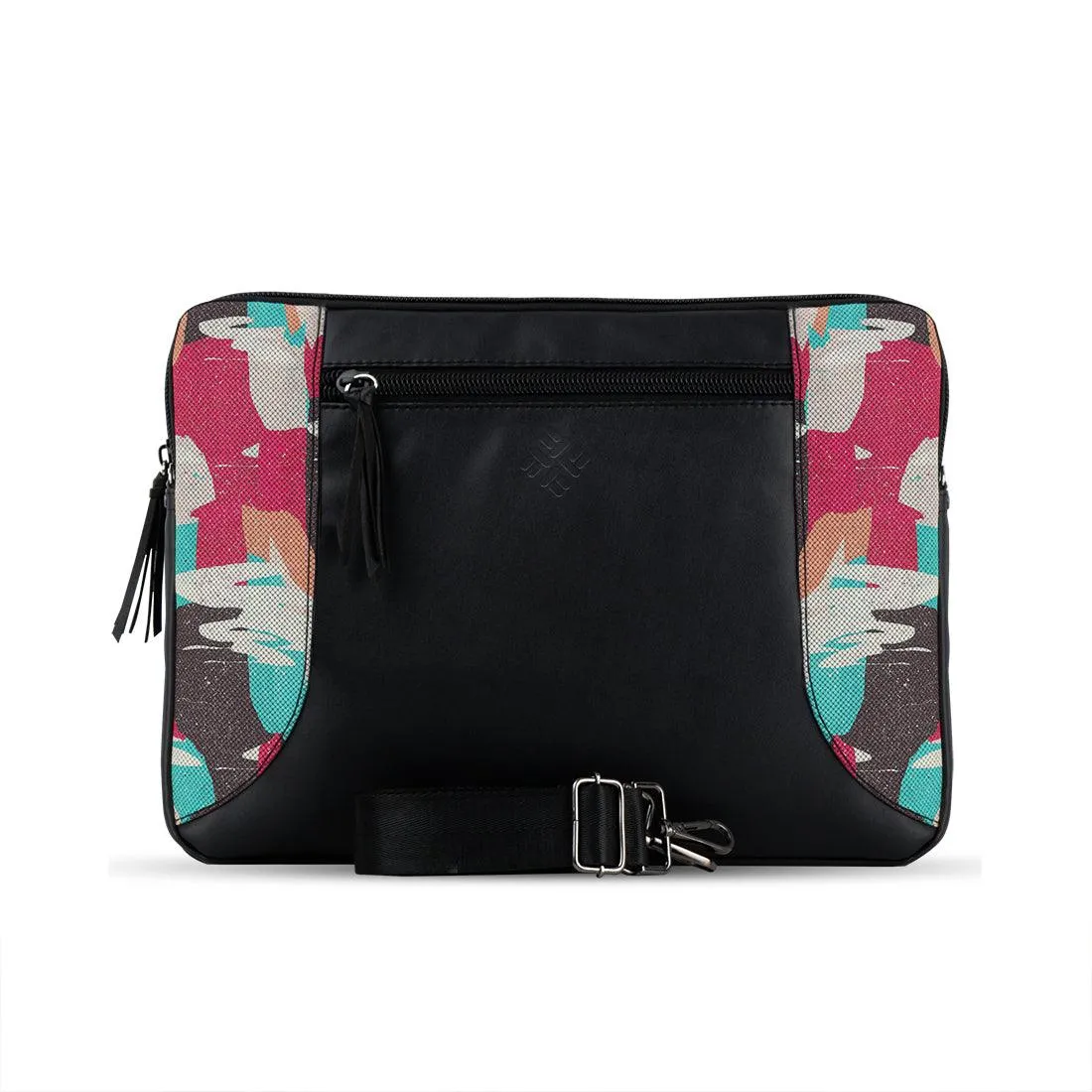 Black Mixed Laptop Sleeve Brighter Art