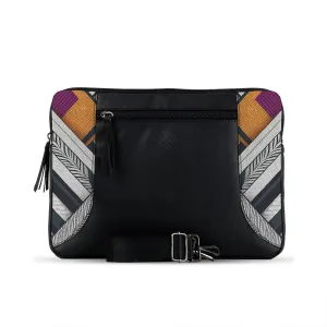 Black Mixed Laptop Sleeve Tangle