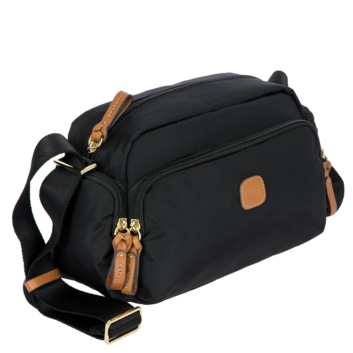 Brics X-Bags Multi Pocket Shoulder Bag | Black