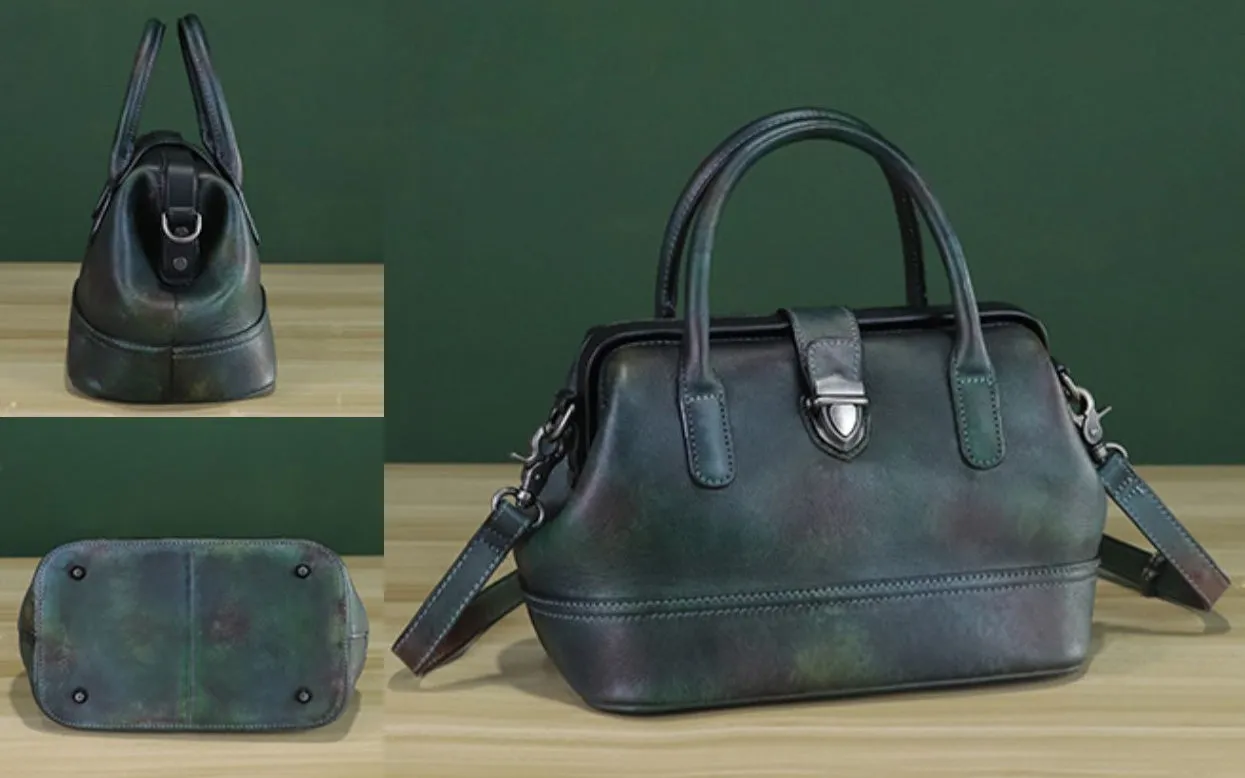 Classic Ladies Leather Over The Shoulder Bag Small Crossbody Bags For Women