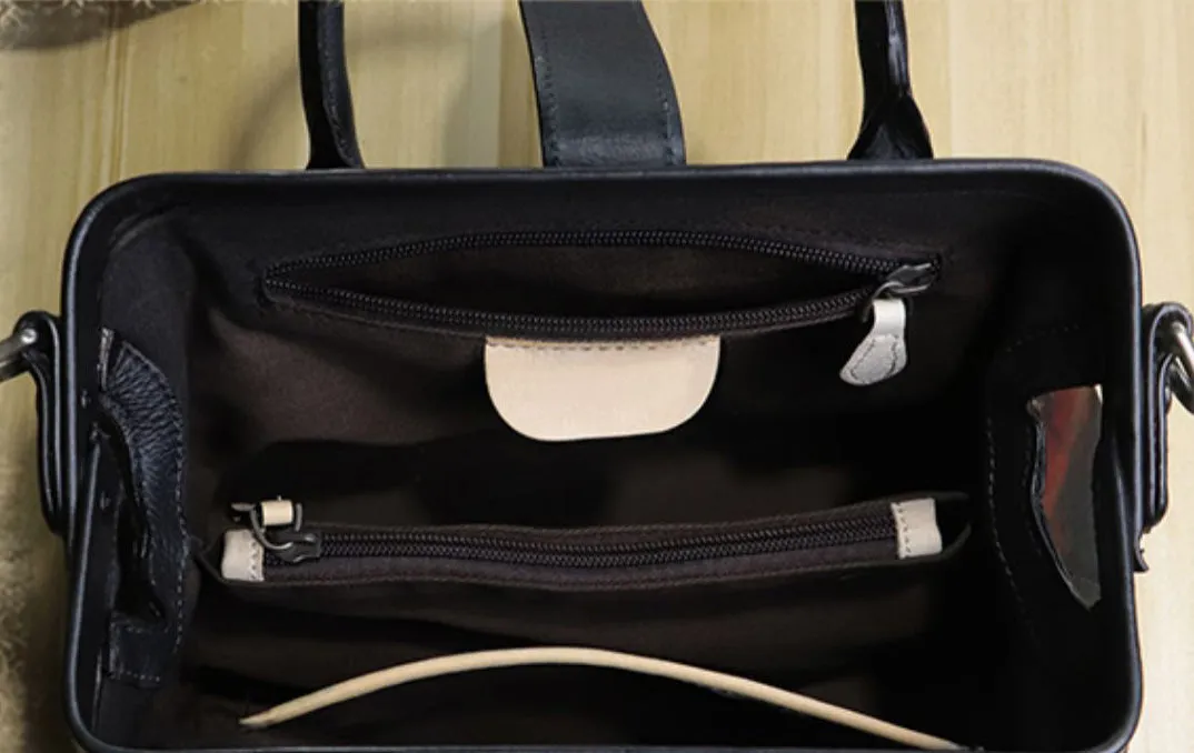 Classic Ladies Leather Over The Shoulder Bag Small Crossbody Bags For Women