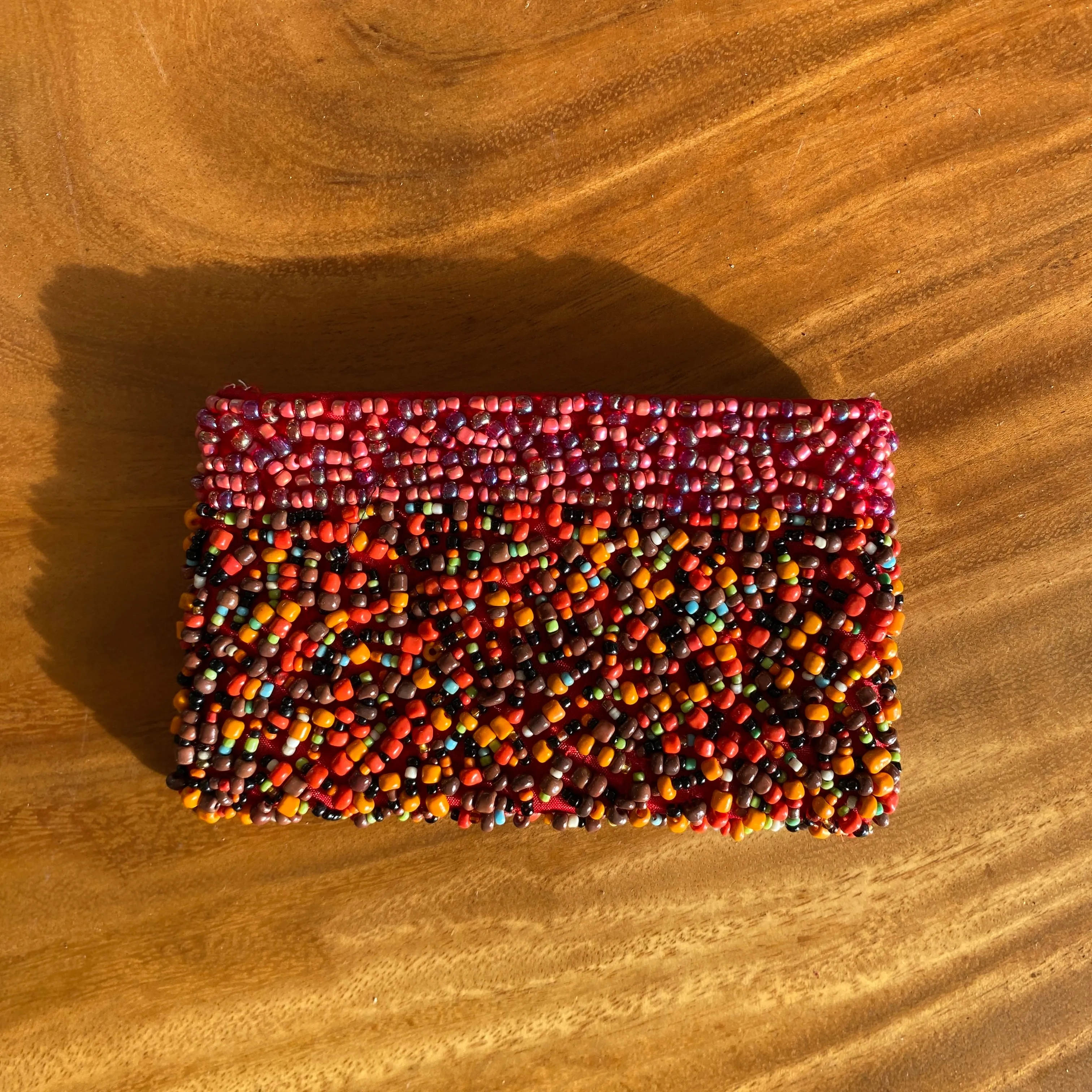 Colorful Beaded Clutch | Small