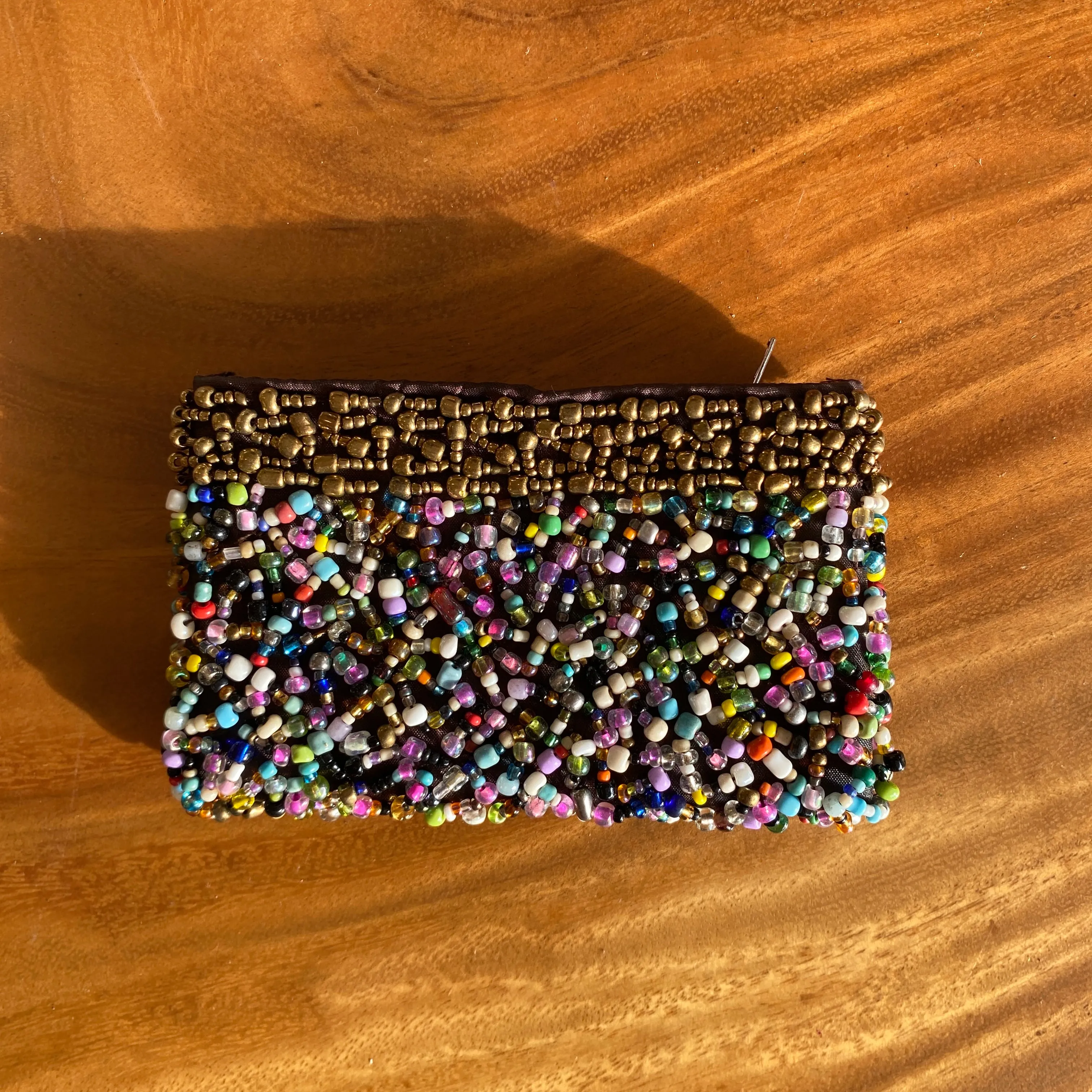 Colorful Beaded Clutch | Small