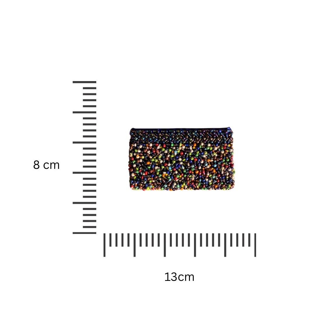 Colorful Beaded Clutch | Small