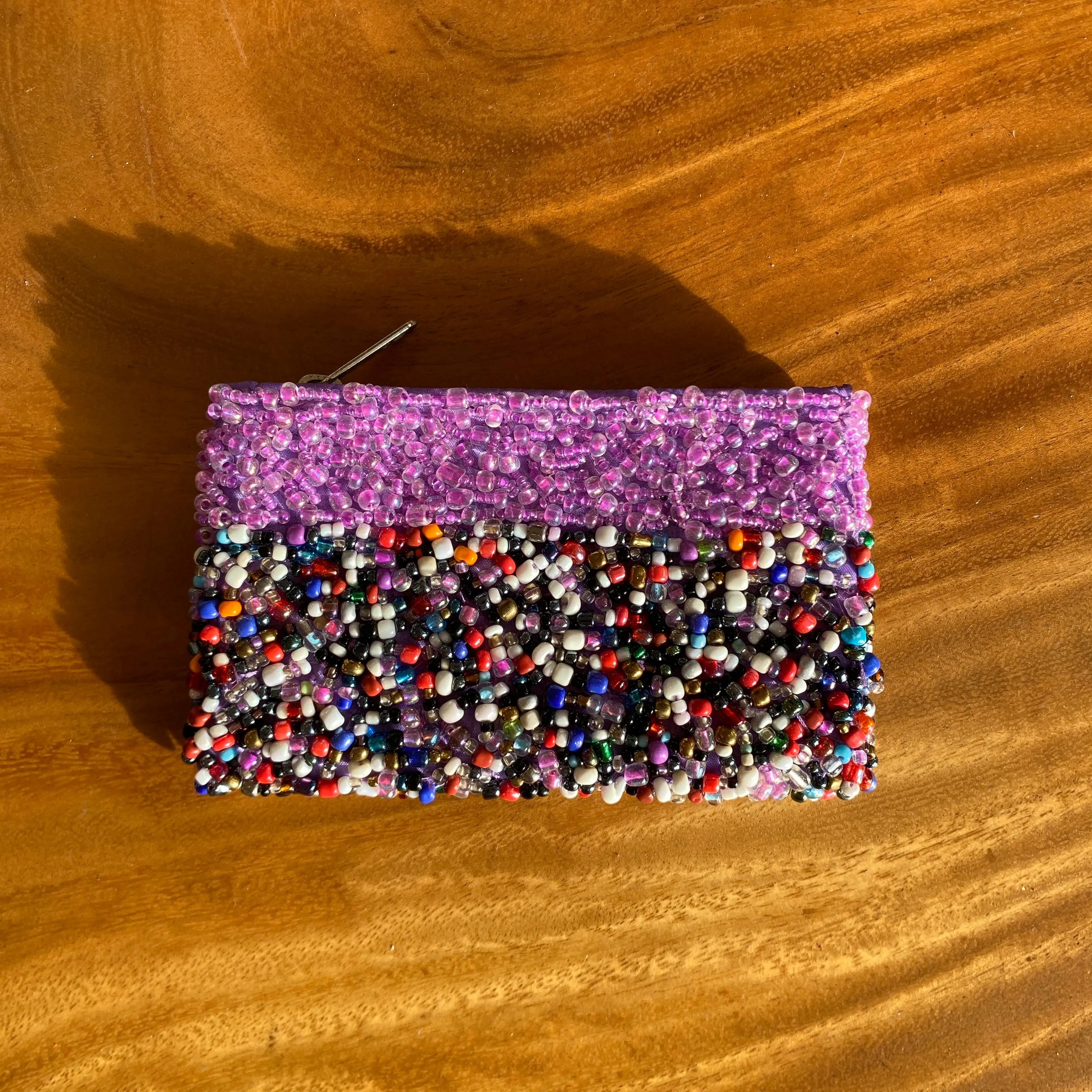 Colorful Beaded Clutch | Small
