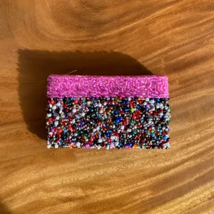 Colorful Beaded Clutch | Small