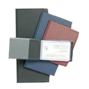 Cumberland Business Card File 96 Capacity 250 X 110Mm Black