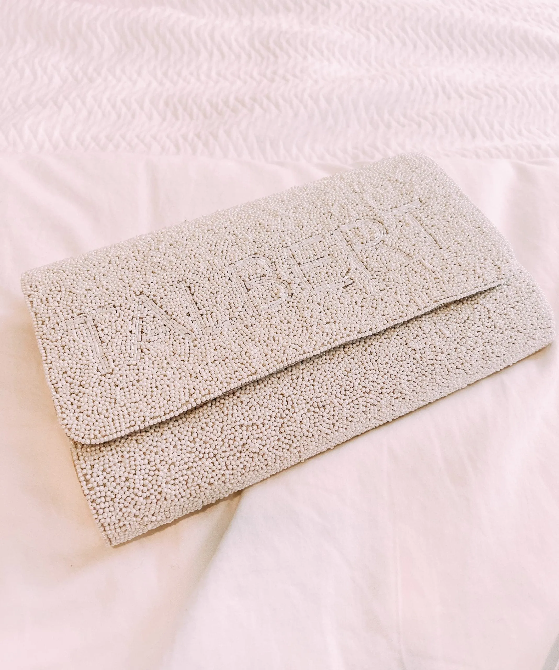 CUSTOM Beaded Clutch
