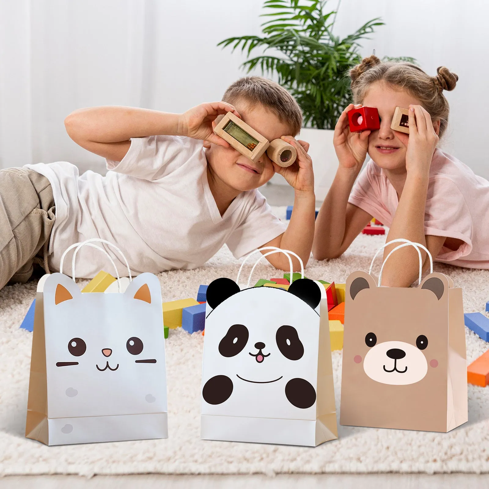 Durable & Colorful Kids Party Goodie Bag – Perfect for Birthday Favors, Party Supplies & Events