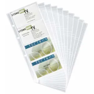 Durable Visifix Centium Business Card Refill Pack 10