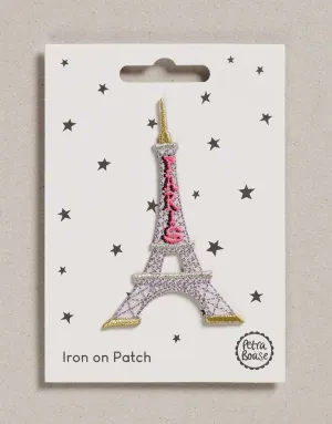 Eiffel Tower Iron on Patch, Petra Boase