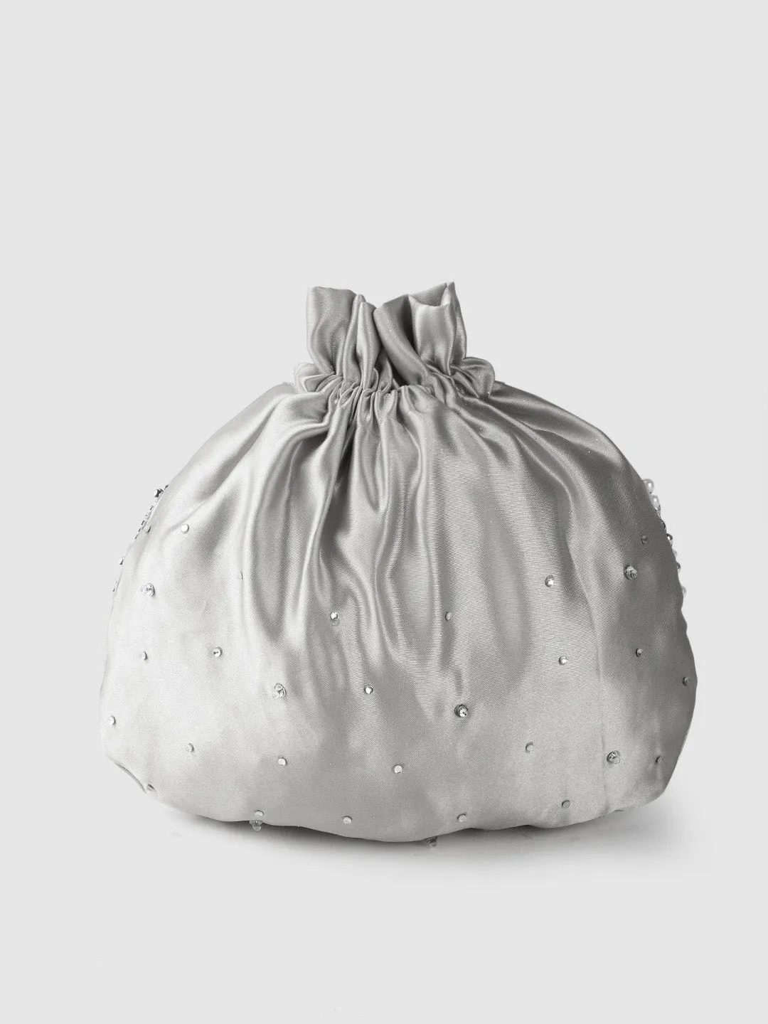 Exquisite Silver Potli Bag: The Perfect Wedding Gift | potli bags for return gifts