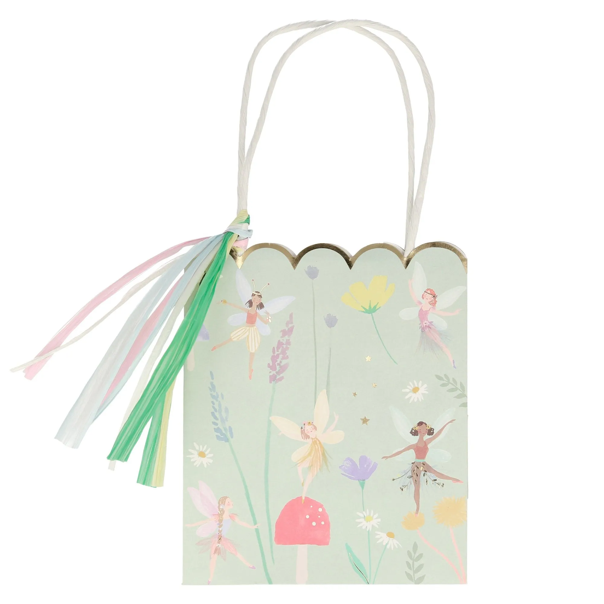Fairy Party Paper Bags, 8 Count