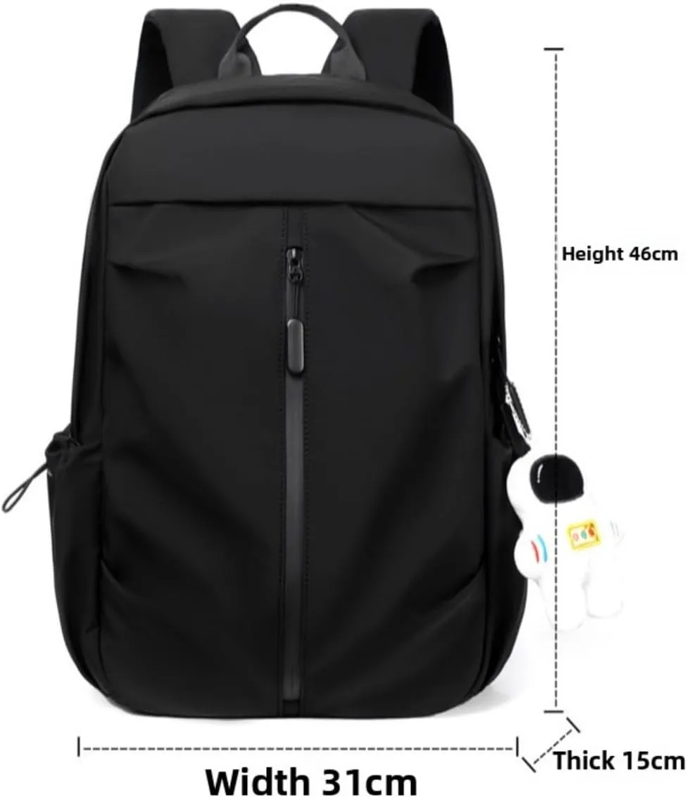 Fashion leisure backpack outdoor travel laptop bag for men and women (grey)