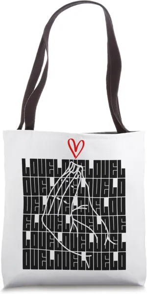 Ficko Love Heart Hand Signal Italian Gesture Tote Bag