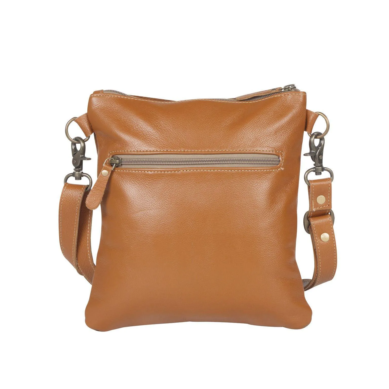 Fidato Medallion Hairon Shoulder Bag