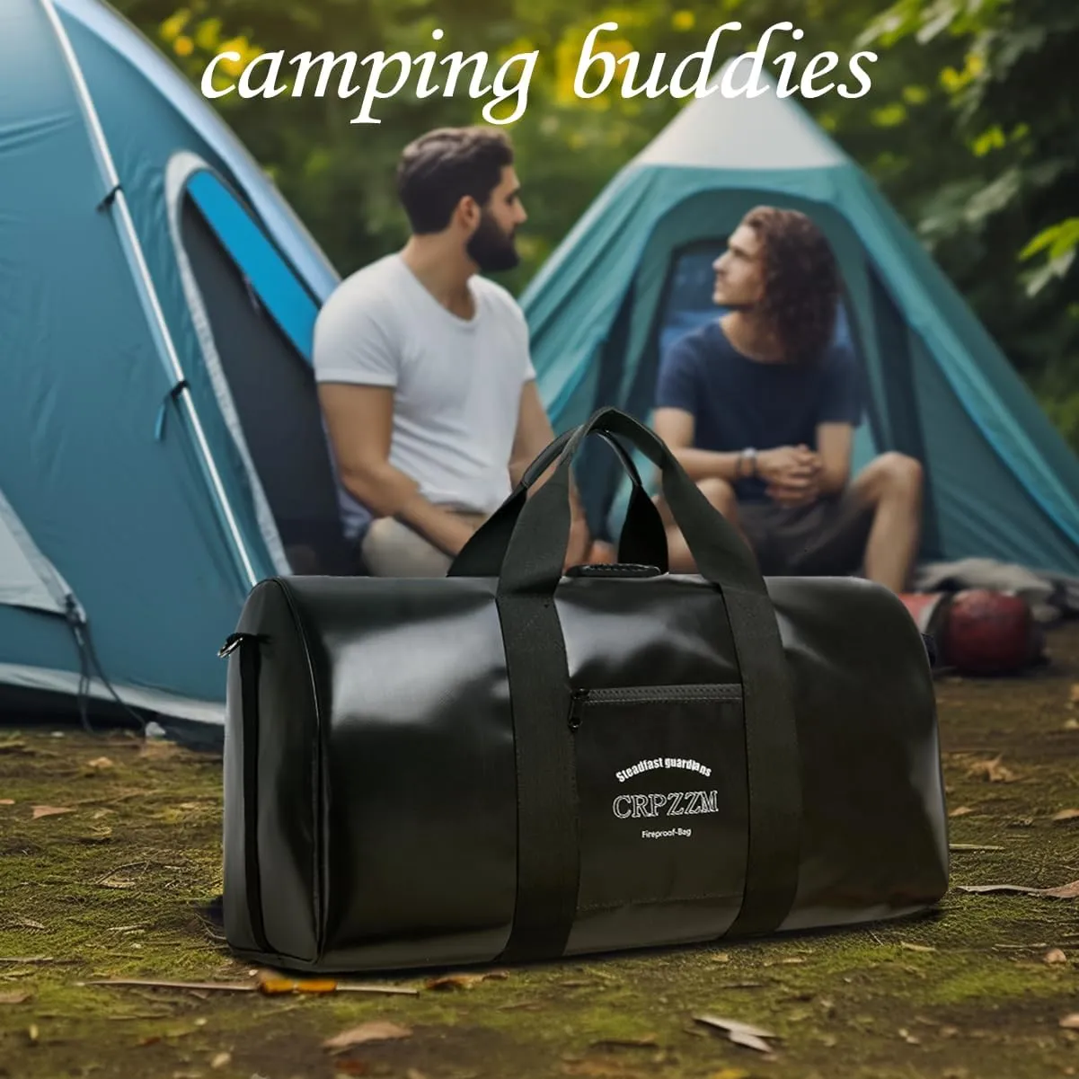 Fireproof Waterproof Duffel Bag,Fire And Waterproof Document StorageSecurity code lock multiple protectionperfect travel companion.
