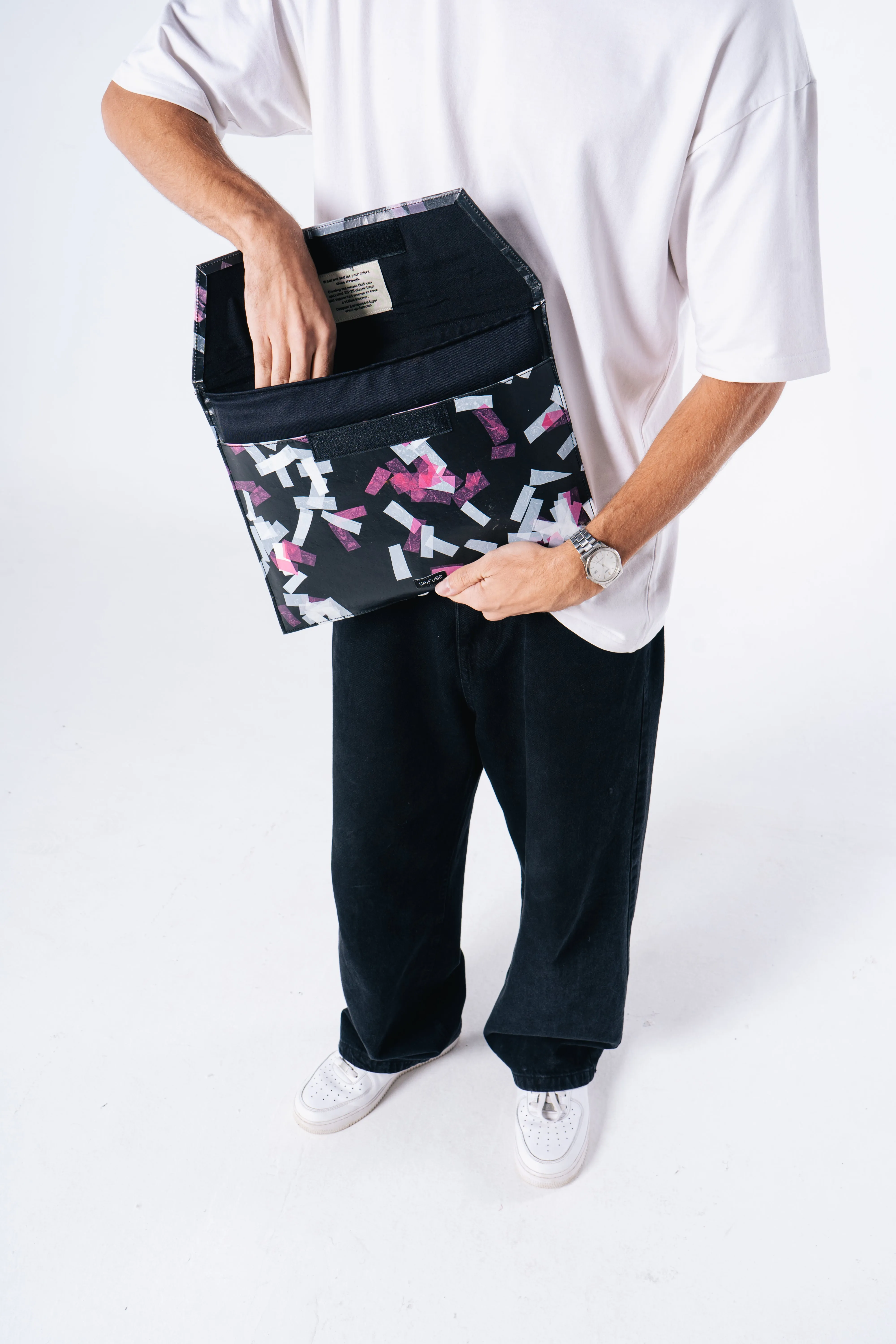 Folder Laptop Sleeve - Saumon Confetti