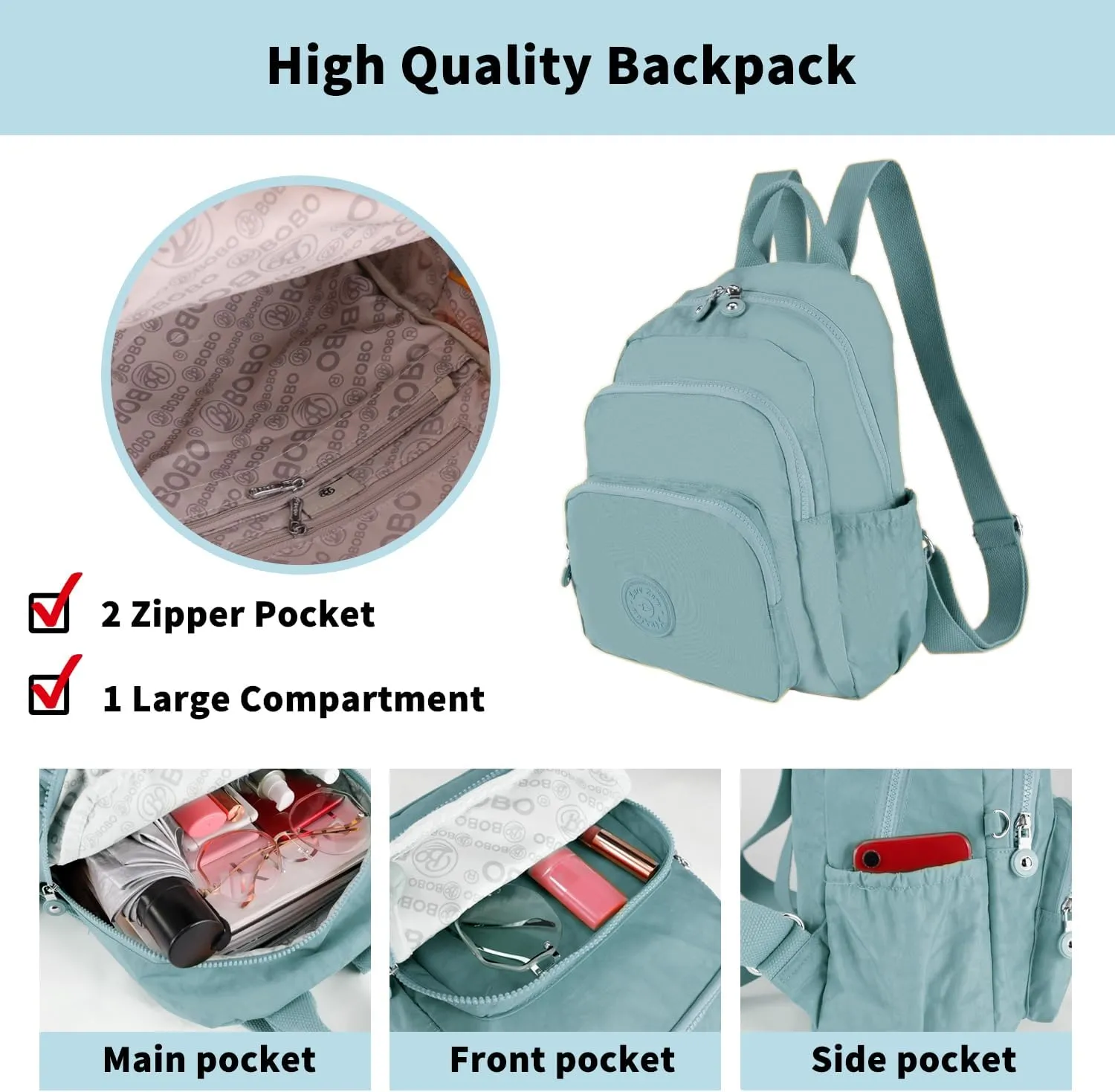 Girls Mini Backpack Purse for Women Kids Small Casual Daypack Tiny Cute Travel Bag