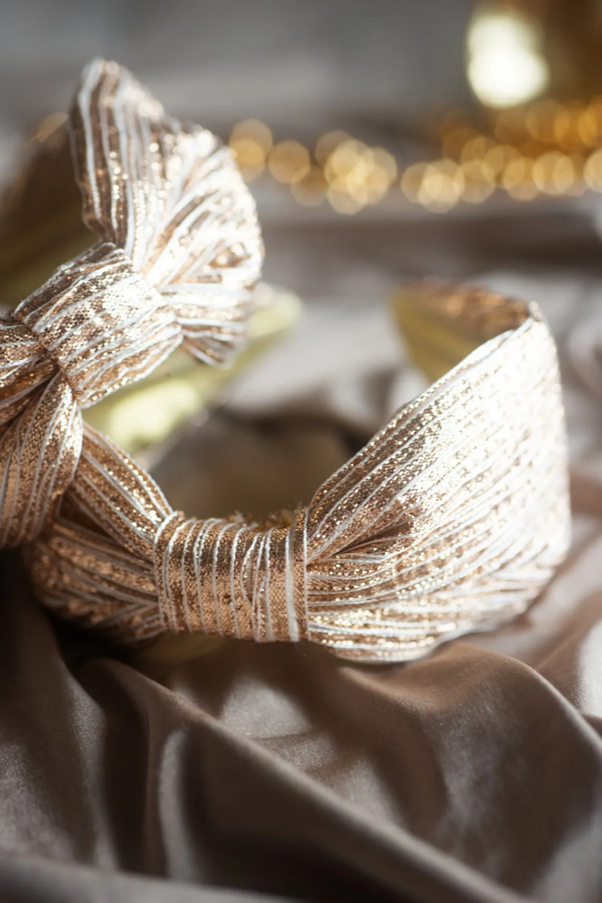 Gleaming Gold Shimmer Headband
