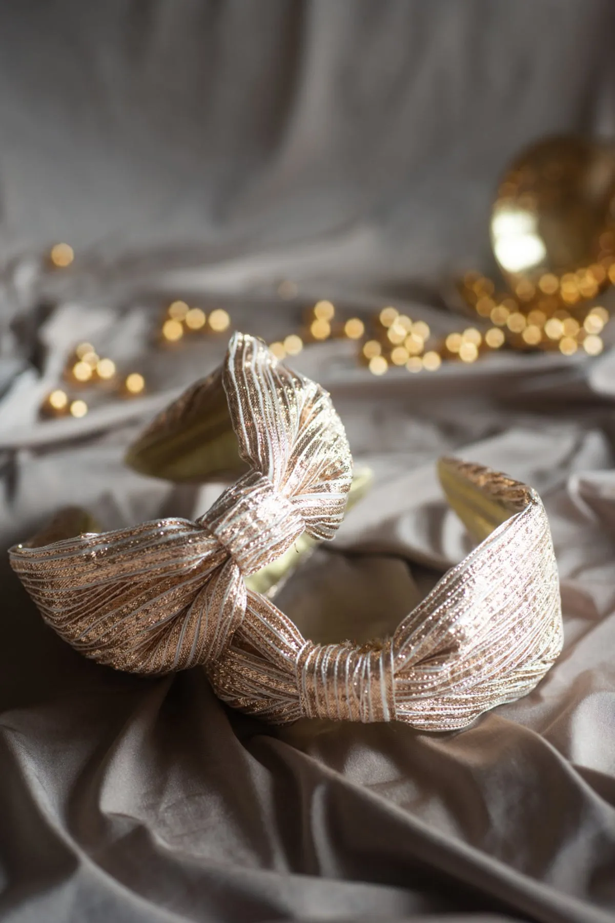 Gleaming Gold Shimmer Headband