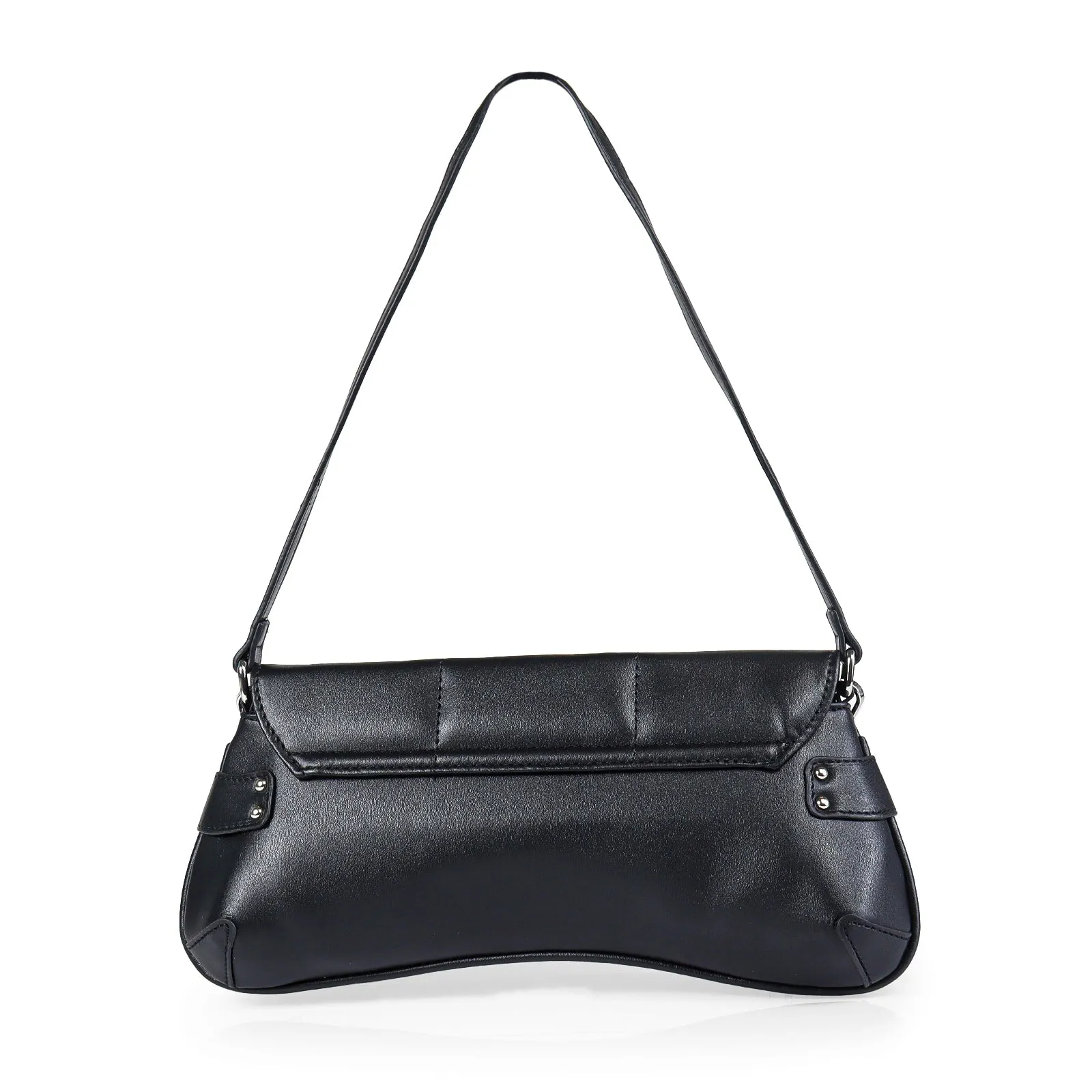 H-LOCK PADDED SHOULDER BAG - BLACK