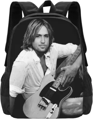 Keith Musics Urban Backpack Large Capacity Backpacks Minimalist Leisure Travel Daypack 12.5X5.5X16.5 inch
