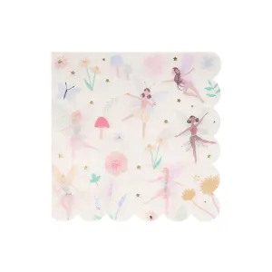 Large Fairy Napkins (x 16)