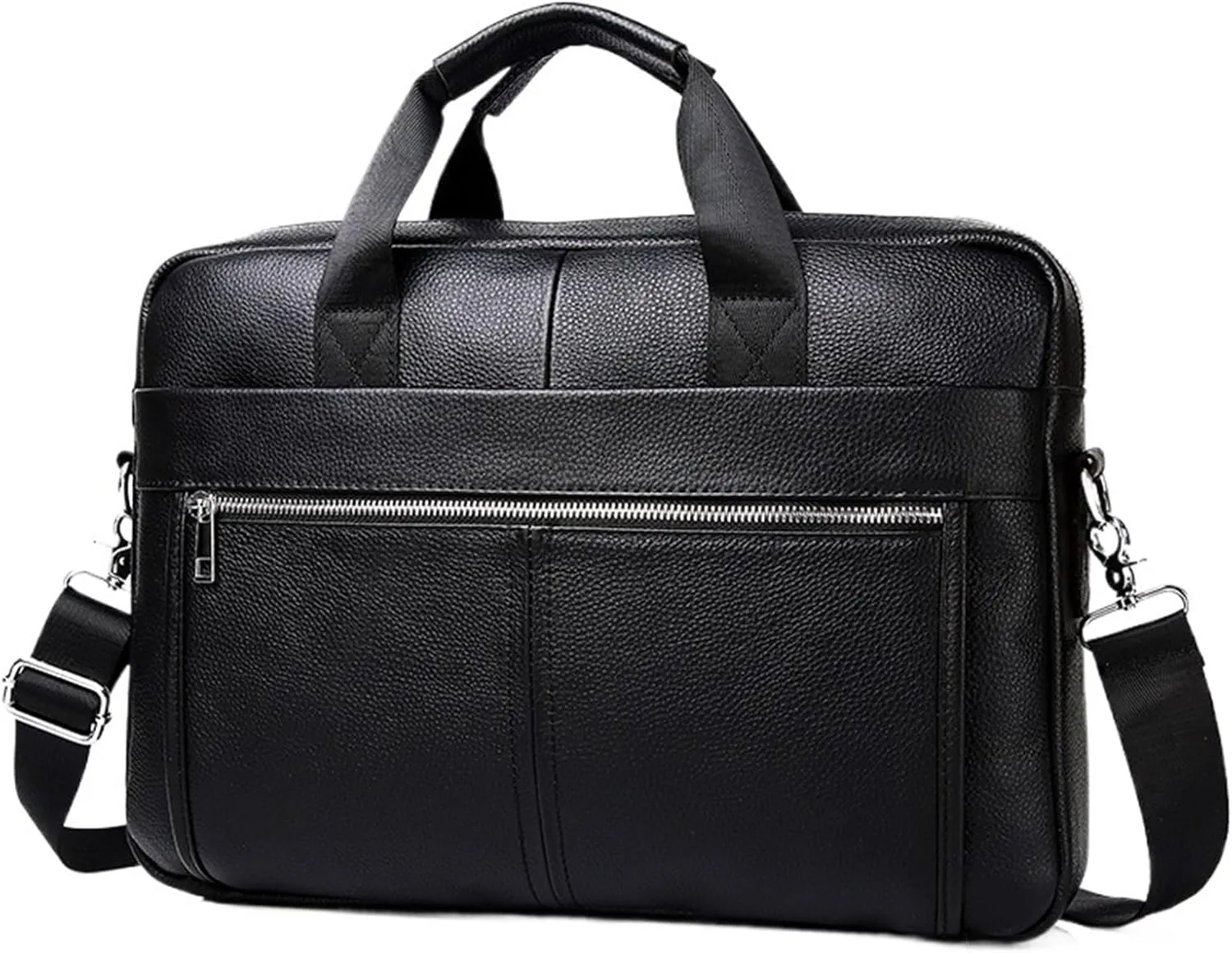 Leather Briefcase for Women Briefcases For Men Handbags Laptop Briefcase Bags 15.6 Inch Office Bussiness Computer Bag