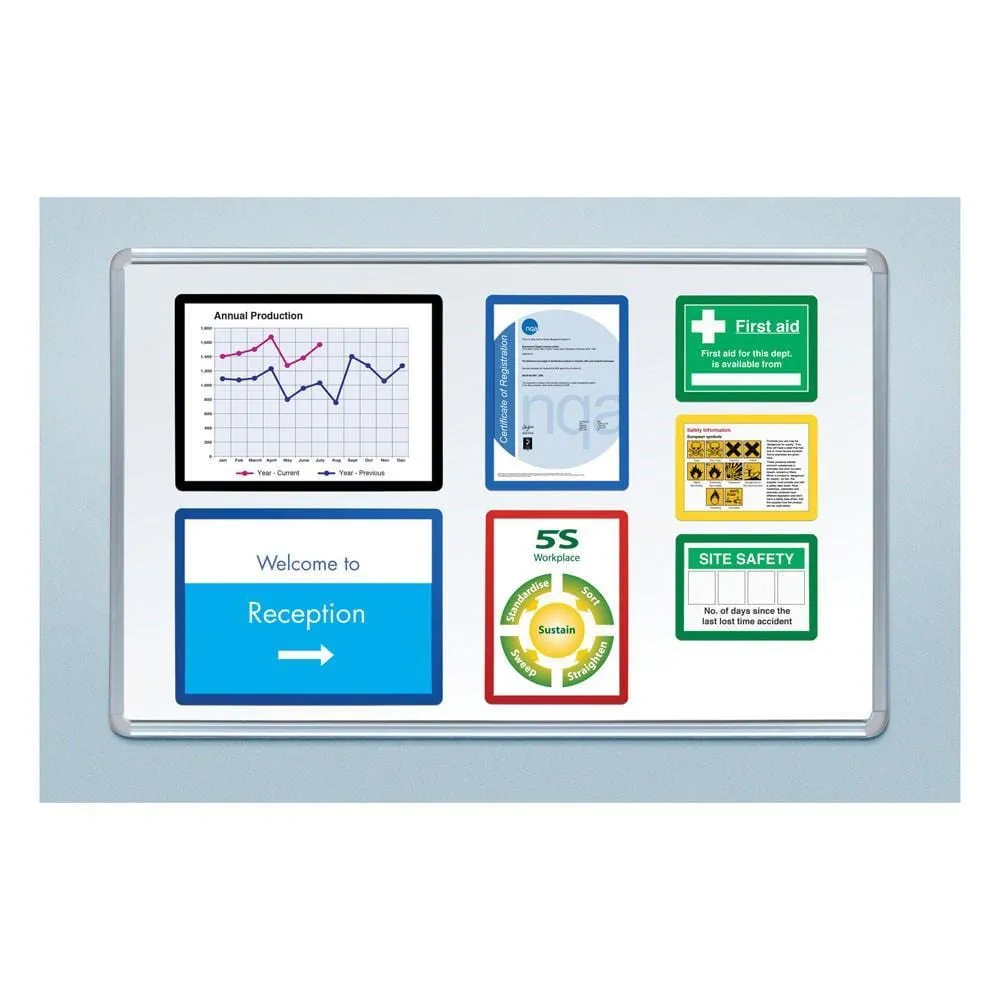 Magnetic Document Frame - Pack 10 (Various Sizes)