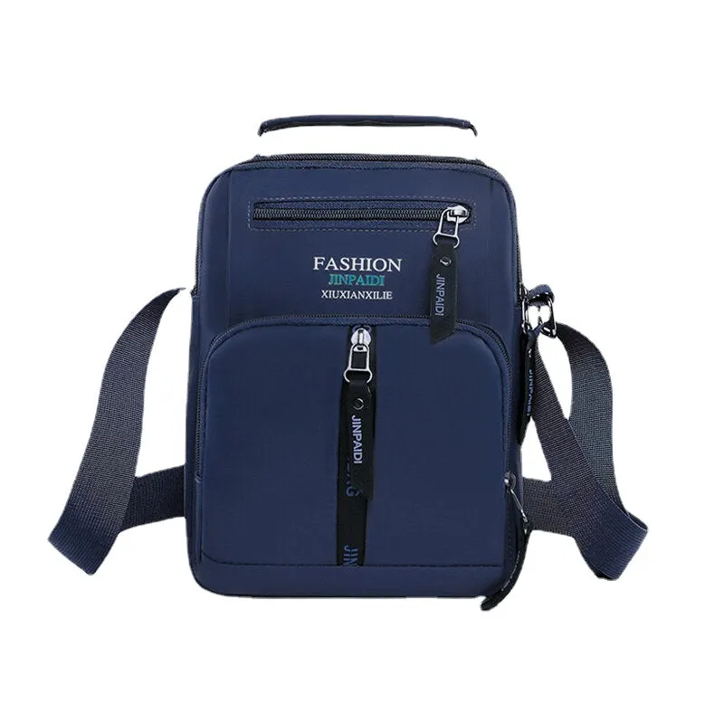 Men Oxford Cloth Multi-pocket Large Capacity Multi-Layers Waterproof Crossbody Bag Shoulder