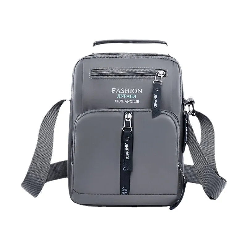 Men Oxford Cloth Multi-pocket Large Capacity Multi-Layers Waterproof Crossbody Bag Shoulder