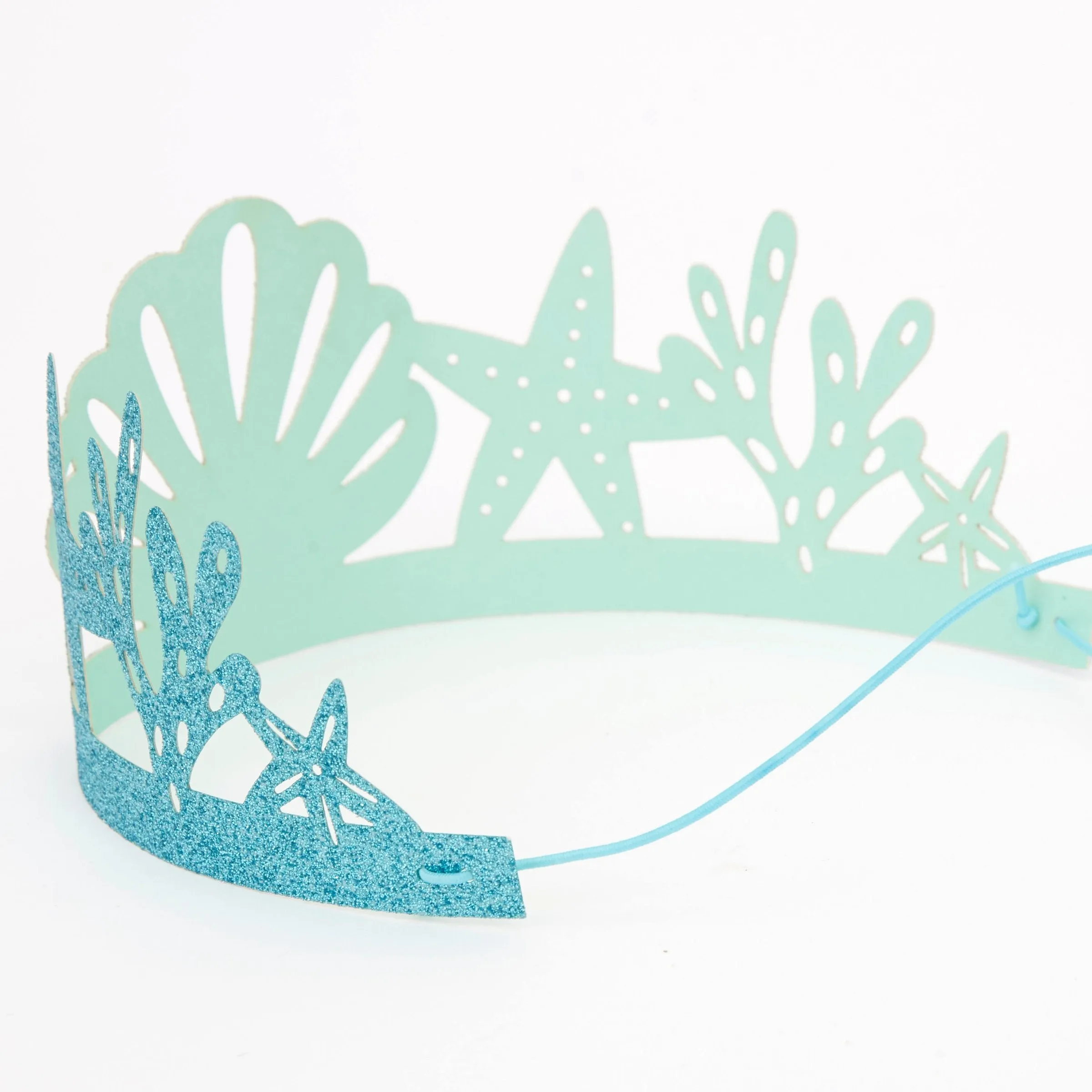 Mermaid Party Crowns (x 8)