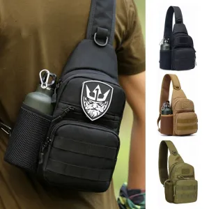 Military Tactical Shoulder Bag Men Hiking Backpack Nylon Outdoor Hunting Camping Bag