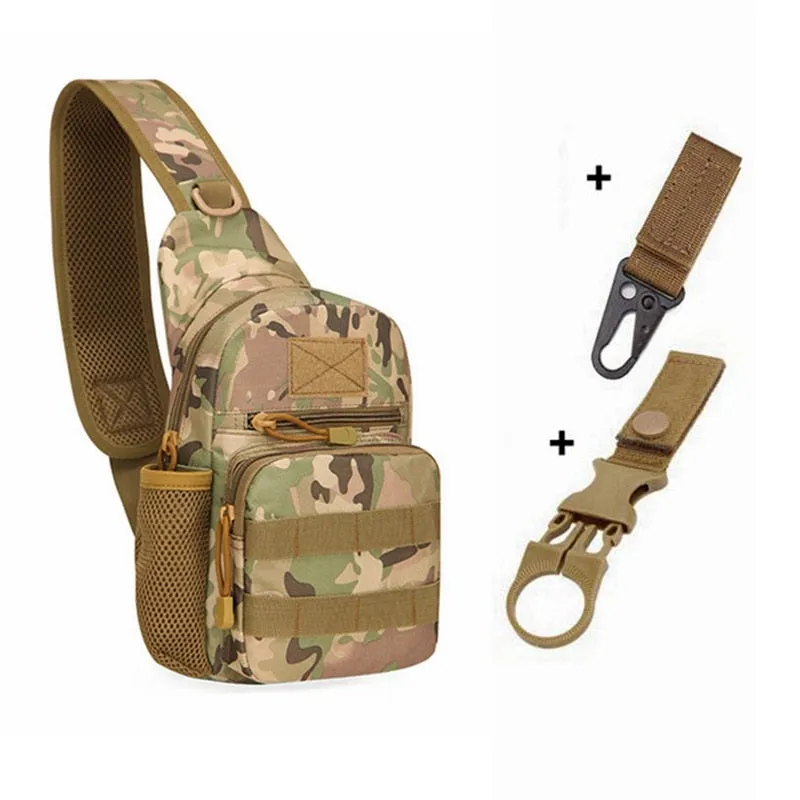 Military Tactical Shoulder Bag Men Hiking Backpack Nylon Outdoor Hunting Camping Bag