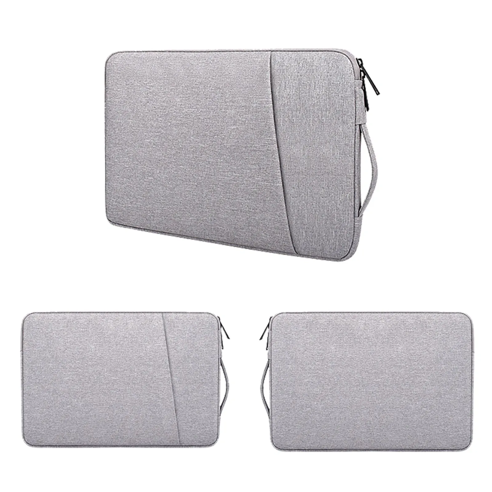 Prevo 14" Laptop Sleeve with Side Pocket - Light Grey | 262186