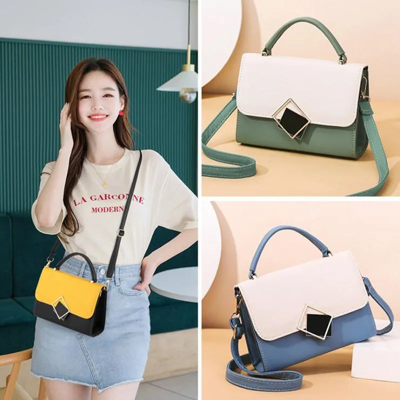 Pu Leather Flap Women Shoulder Bags
