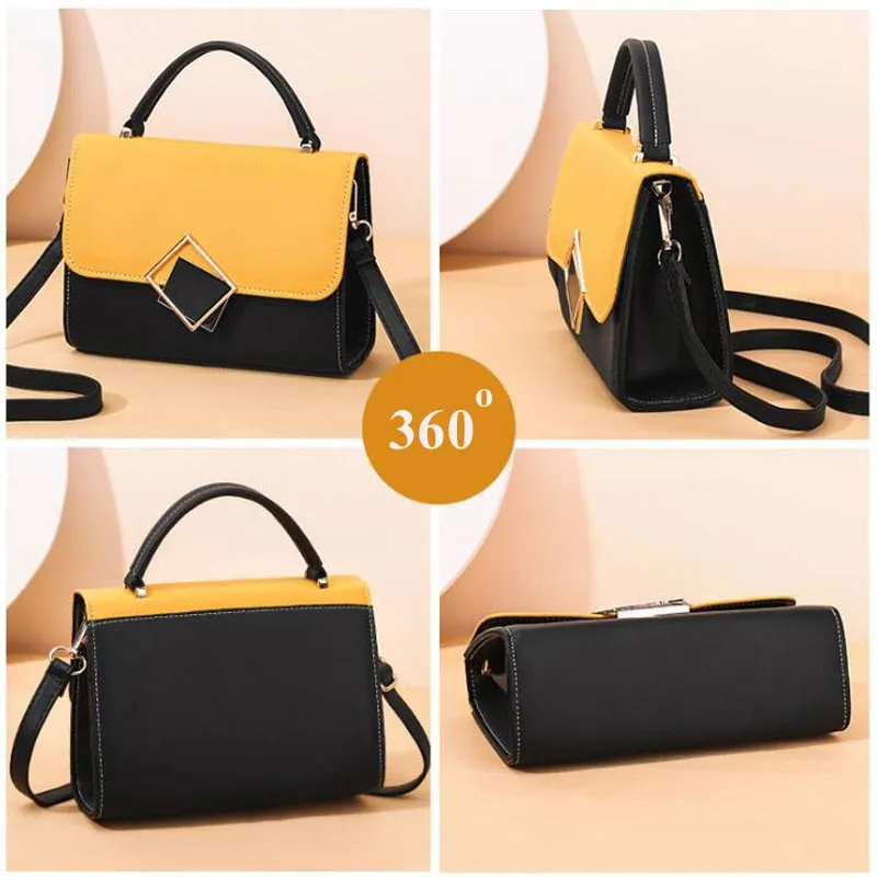 Pu Leather Flap Women Shoulder Bags