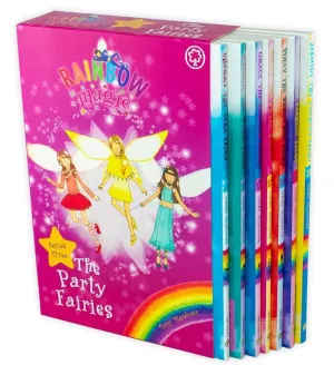 Rainbow Magic: The Party Fairies 7 Book Collection (Series 3) - Ages 5-7 - Paperback - Daisy Meadow