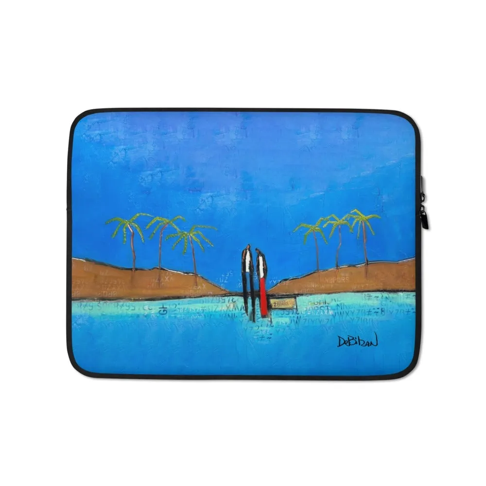 Two Tickets To Paradise Laptop Sleeve