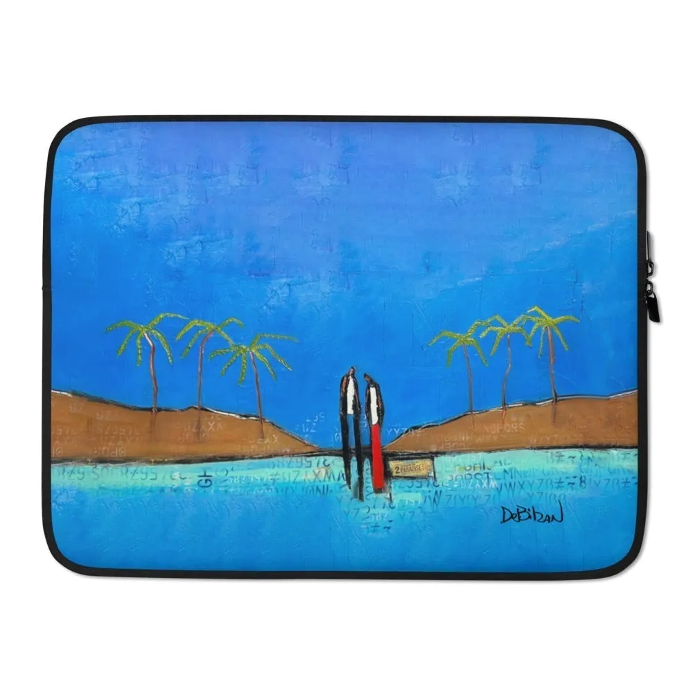 Two Tickets To Paradise Laptop Sleeve