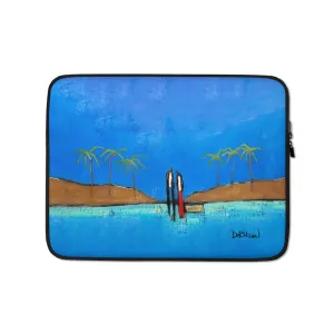Two Tickets To Paradise Laptop Sleeve