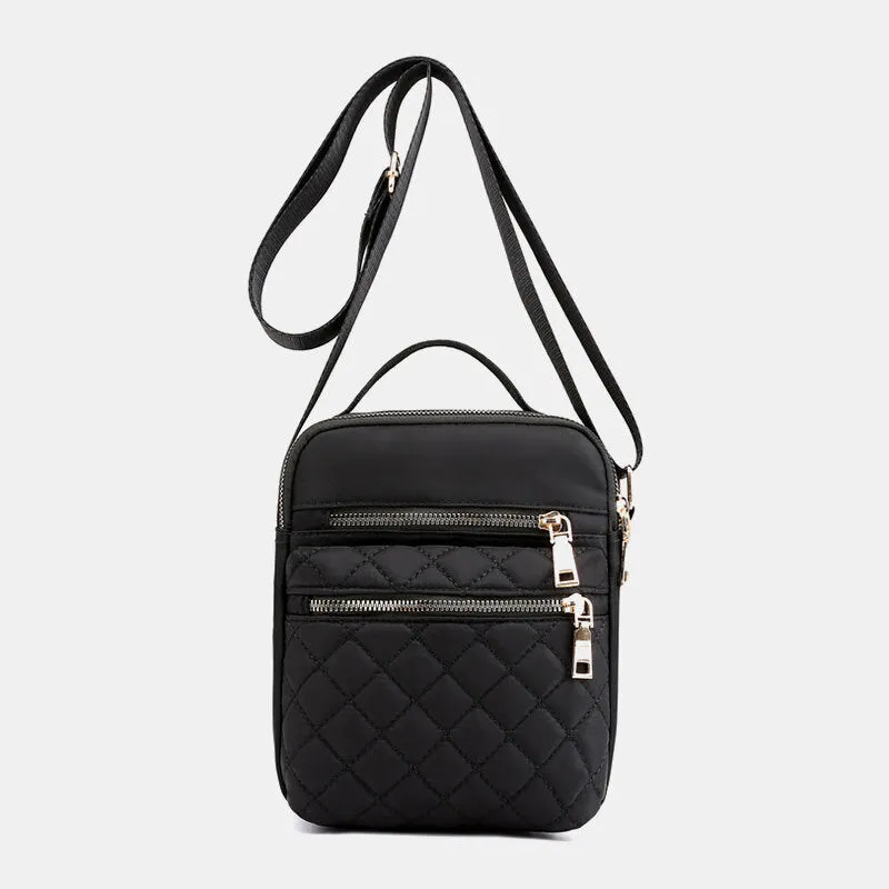 Women Large Capacity Multi-Pocket Waterproof Handbag Shoulder Bag Crossbody