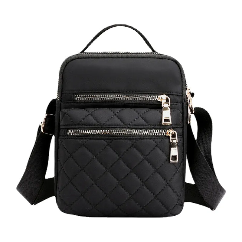 Women Large Capacity Multi-Pocket Waterproof Handbag Shoulder Bag Crossbody