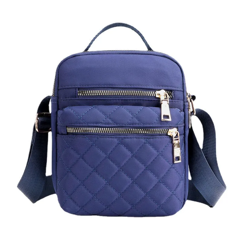 Women Large Capacity Multi-Pocket Waterproof Handbag Shoulder Bag Crossbody