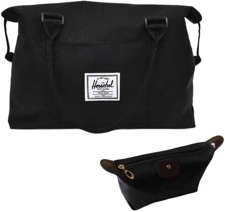 Women Travel Tote Luggage Bag - Gym Weekender Large Hospital Overnight Sports Traveling Carry on Bags Beach Workout Totes